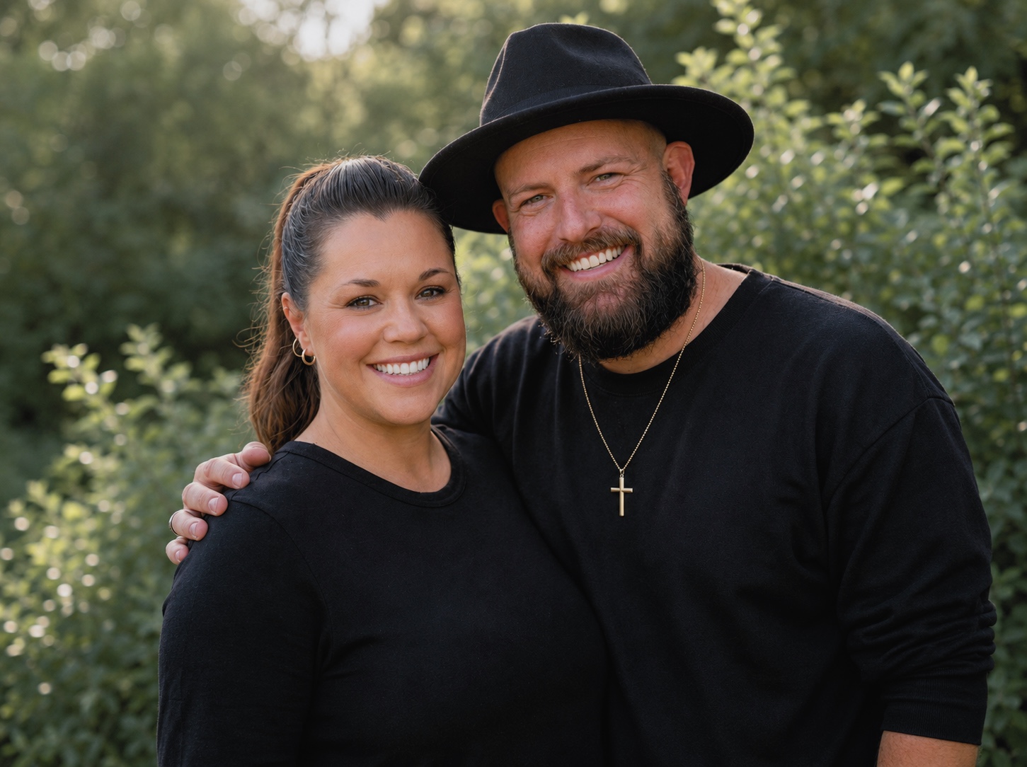 Daniel and Jennifer Minter, founders of Yoked